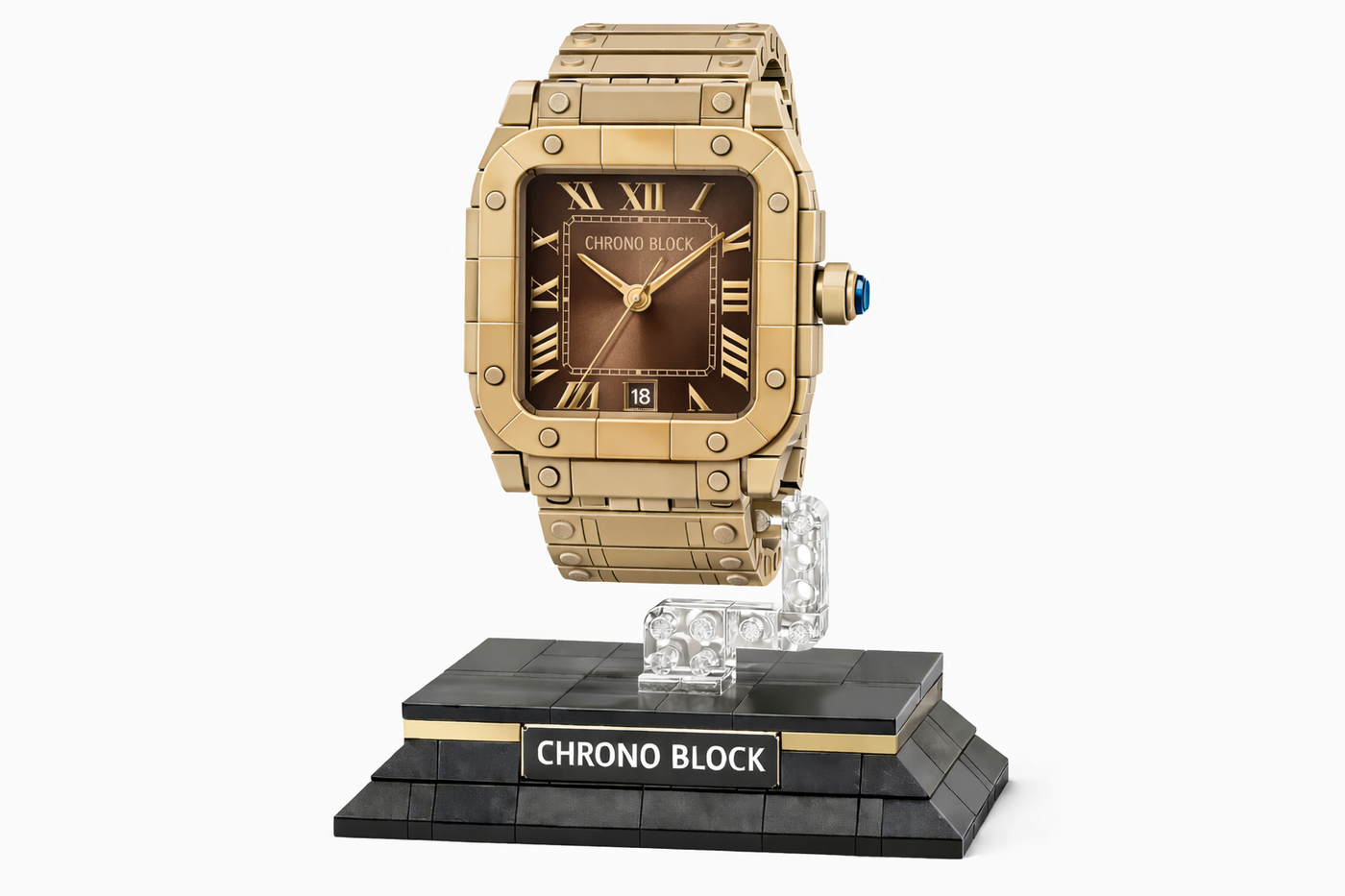 CB · Classic Squarter Gold  & Brown